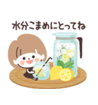 モノトーンmushちゃん・グルメ（個別スタンプ：27）