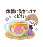 モノトーンmushちゃん・グルメ（個別スタンプ：30）