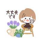 モノトーンmushちゃん・グルメ（個別スタンプ：31）