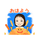 くるみちゃんのほんわかにがおえスタンプ（個別スタンプ：2）