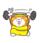 ランラン猫 69 (台湾版)（個別スタンプ：34）