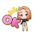 「紫雲寺家の子供たち」ミニキャラVer（個別スタンプ：3）
