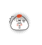 敬語：おむすびだよ、まるしまさん（個別スタンプ：17）