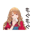 マイペース女子のゆるっと料理（個別スタンプ：10）