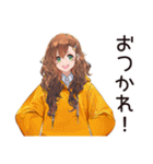 マイペース女子のゆるっと料理（個別スタンプ：16）