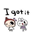 nenerin日常会話スタンプ317英語気遣い（個別スタンプ：6）