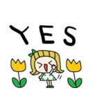 nenerin日常会話スタンプ317英語気遣い（個別スタンプ：19）