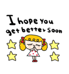 nenerin日常会話スタンプ317英語気遣い（個別スタンプ：30）