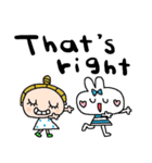 nenerin日常会話スタンプ317英語気遣い（個別スタンプ：36）