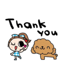 nenerin日常会話スタンプ317英語気遣い（個別スタンプ：39）