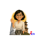 BIMガール Xiaozhu Part-4（個別スタンプ：4）