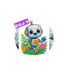 #紫陽花 *move a little（個別スタンプ：2）