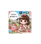 #紫陽花 *move a little（個別スタンプ：8）