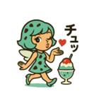 かわいい夏の甘い妖精スタンプ（個別スタンプ：2）