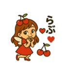 かわいい夏の甘い妖精スタンプ（個別スタンプ：4）