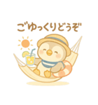 夏満載☀️赤ちゃんペンギンの日常スタンプ（個別スタンプ：15）