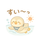 夏満載☀️赤ちゃんペンギンの日常スタンプ（個別スタンプ：32）