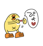 ぴょしか言わないひよこ人間ぴよ（個別スタンプ：13）