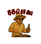 サニー・ヒデ【旅とBBQと陽気な日常】（個別スタンプ：14）
