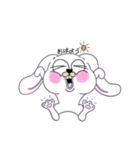 うさぎ、わりと自由。（個別スタンプ：9）