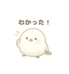 もちもち！ことり便〜シマエナガ〜（個別スタンプ：14）