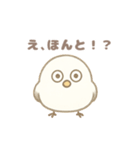 もちもち！ことり便〜シマエナガ〜（個別スタンプ：36）