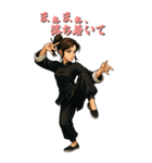 戦う女性（スタイリッシュ）（個別スタンプ：19）