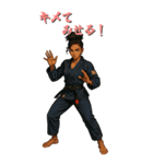戦う女性（スタイリッシュ）（個別スタンプ：32）