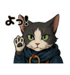 猫のぶんたの冒険2（個別スタンプ：10）