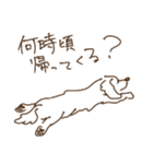 ダックス♡リアル風 落書き風などのmix（個別スタンプ：12）