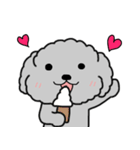 黒プードルのおでかけ旅（個別スタンプ：20）