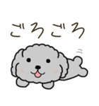 黒プードルのおでかけ旅（個別スタンプ：26）