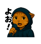 MC TORATA ＆ DJ BUNTA(猫のとらたとぶんた)（個別スタンプ：11）