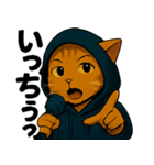 MC TORATA ＆ DJ BUNTA(猫のとらたとぶんた)（個別スタンプ：12）