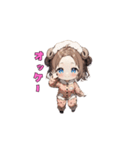 おやすみひつじガール（個別スタンプ：22）