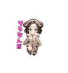 おやすみひつじガール（個別スタンプ：36）