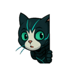サイバー猫のぶんた（個別スタンプ：32）
