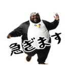 肯定するペンギン。(褒め・癒し優しい返信)（個別スタンプ：35）