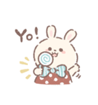 mochibits (もちびっつ) 日常スタンプ 英語（個別スタンプ：3）