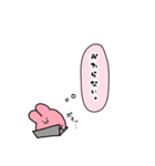 正直な気持ちスタンプ【うさぎさんの場合】（個別スタンプ：30）