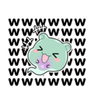 クビ絵文字（個別スタンプ：4）
