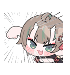 クビ絵文字（個別スタンプ：6）