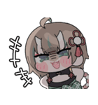 クビ絵文字（個別スタンプ：9）