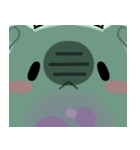 クビ絵文字（個別スタンプ：12）