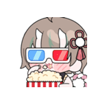 クビ絵文字（個別スタンプ：14）