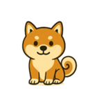 しば犬スタンプ vol.1（個別スタンプ：6）