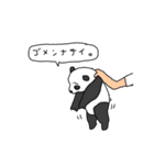 使いやすいパンダのパンさんスタンプ（個別スタンプ：34）