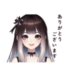 Sparkling Girls 6（個別スタンプ：19）