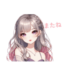 Sparkling Girls 6（個別スタンプ：40）