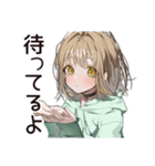 カフェ巡り★ゆるパーカーちゃん（個別スタンプ：10）